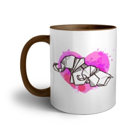 Tazza elefantine rosa Per la mamma