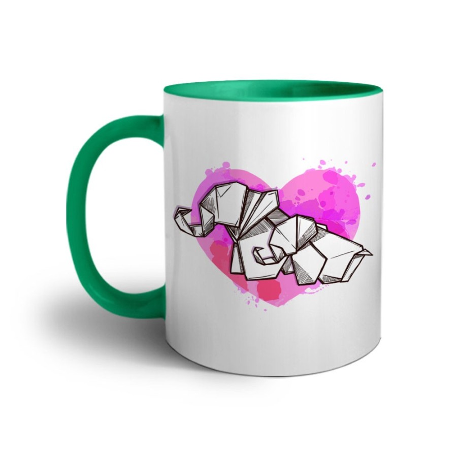 Tazza elefantine rosa Per la mamma