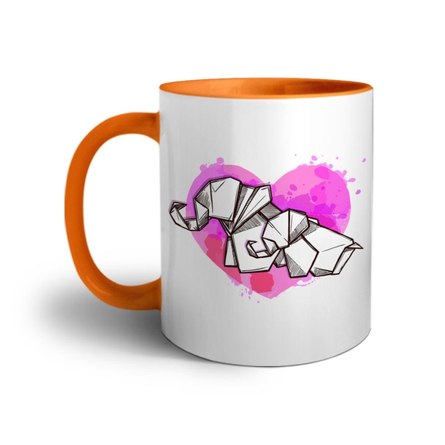Tazza elefantine rosa Per la mamma