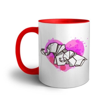 Tazza elefantine rosa Per la mamma