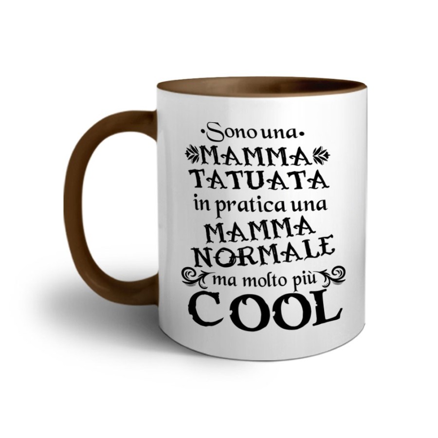 Tazza sono una mamma tatuata in pratica una mamma normale ma molto più cool Per la mamma