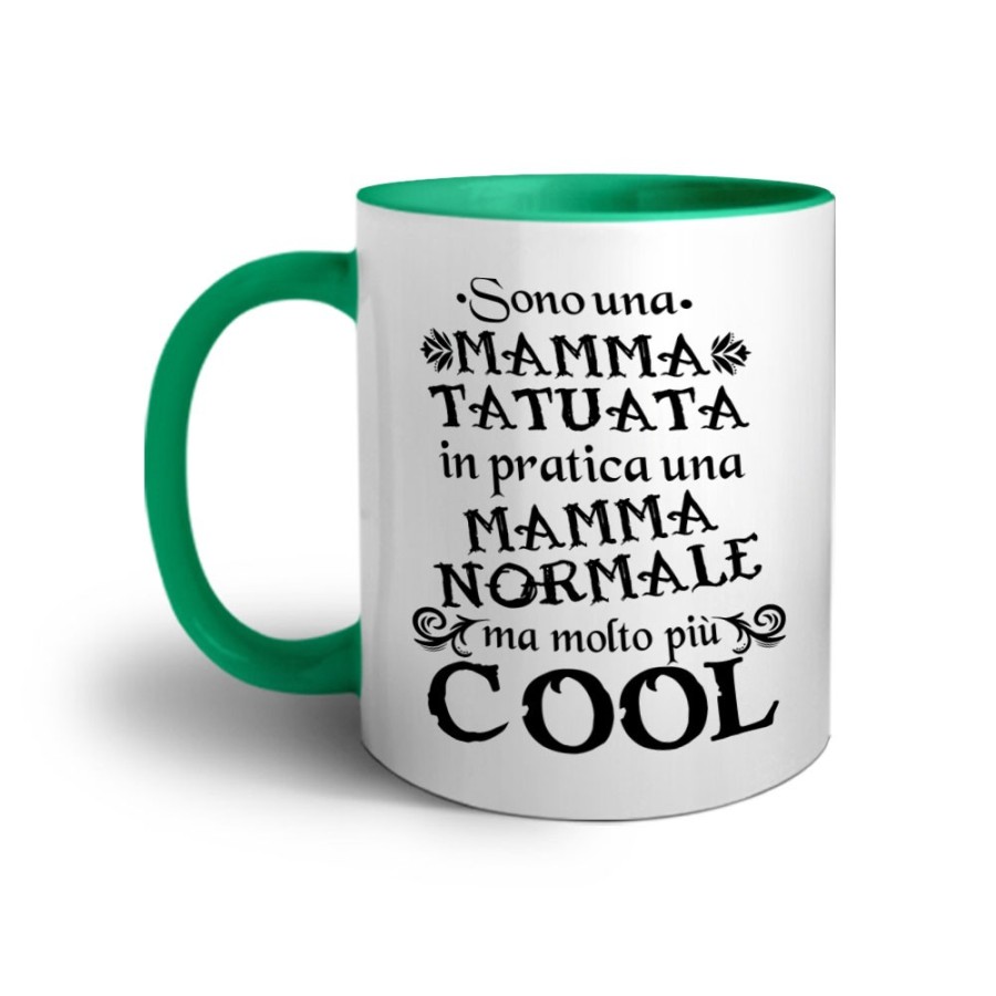 Tazza sono una mamma tatuata in pratica una mamma normale ma molto più cool Per la mamma