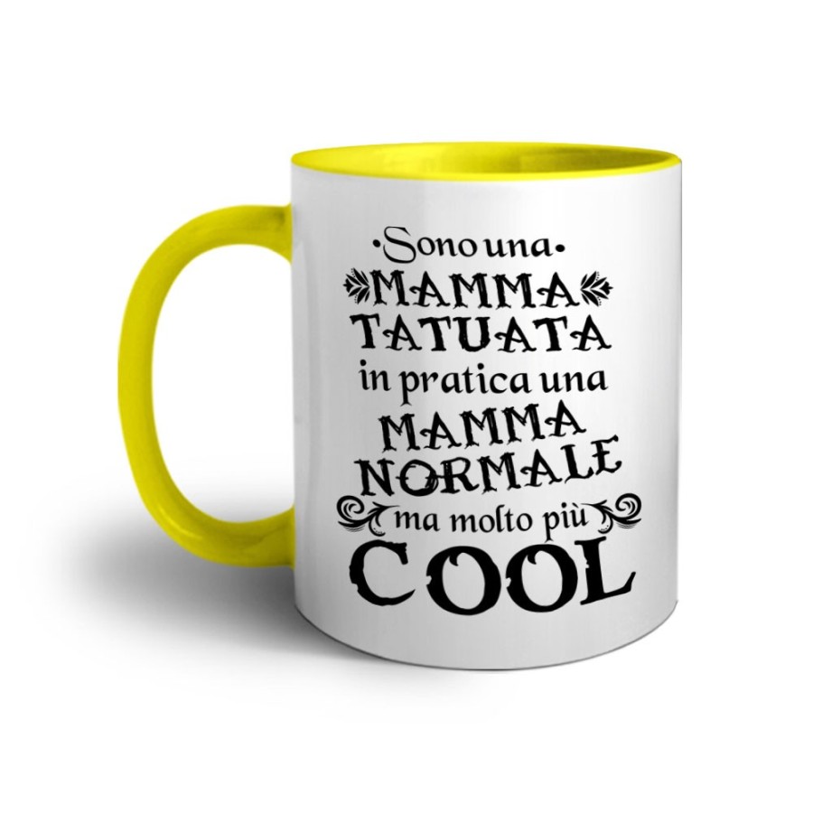 Tazza sono una mamma tatuata in pratica una mamma normale ma molto più cool Per la mamma