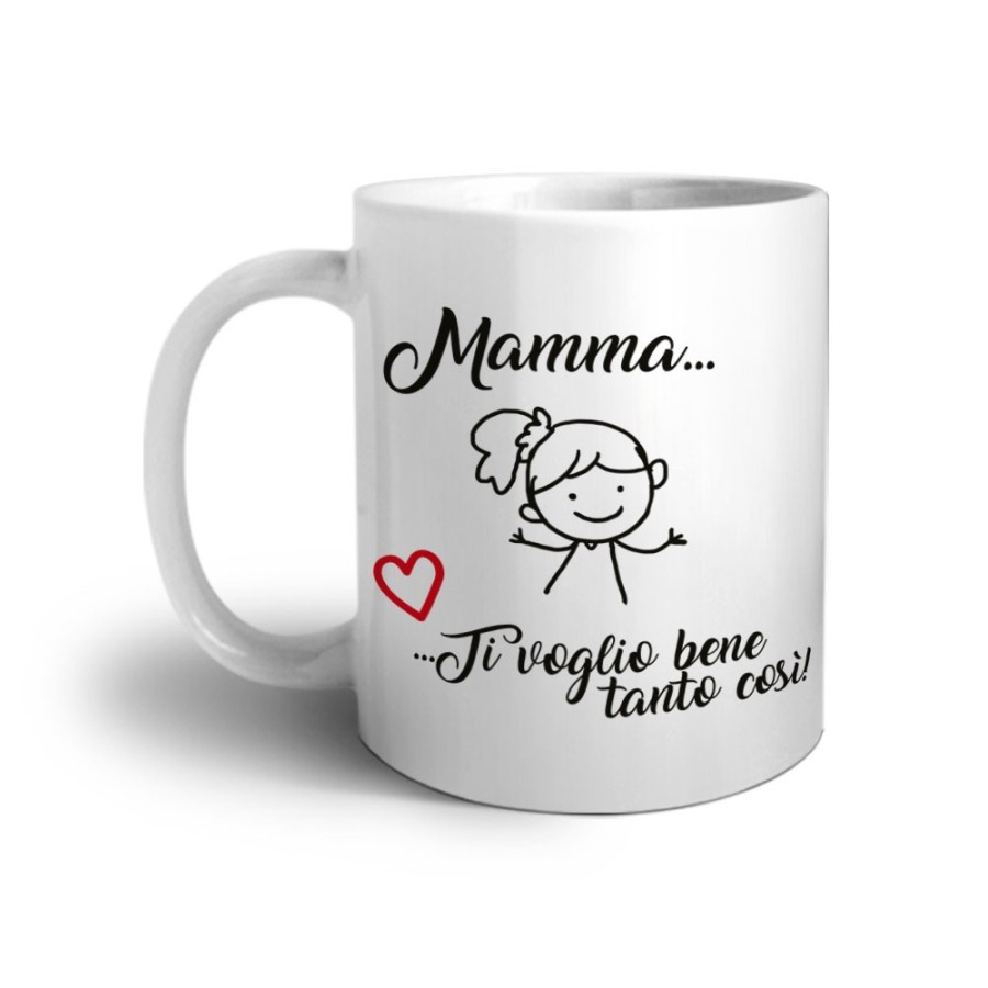 Tazza mamma ti voglio bene tanto così Per la mamma
