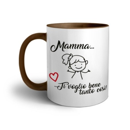 Tazza mamma ti voglio bene tanto così Per la mamma