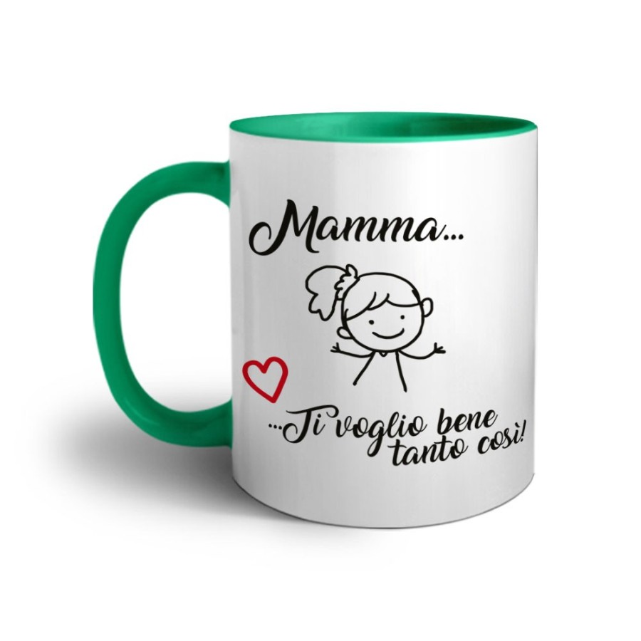 Tazza mamma ti voglio bene tanto così Per la mamma