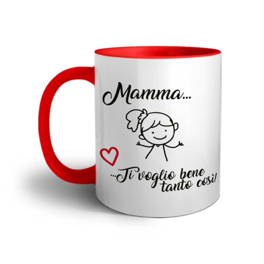 Tazza mamma ti voglio bene tanto così Per la mamma