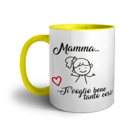Tazza mamma ti voglio bene tanto così Per la mamma