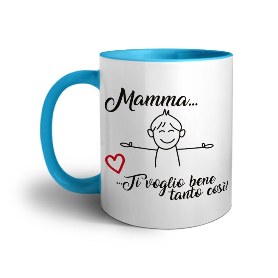 Tazza mamma ti voglio bene tanto così Per la mamma