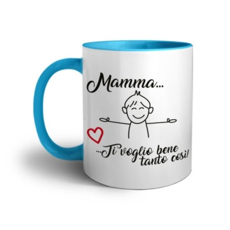 Tazza mamma ti voglio bene tanto così Per la mamma