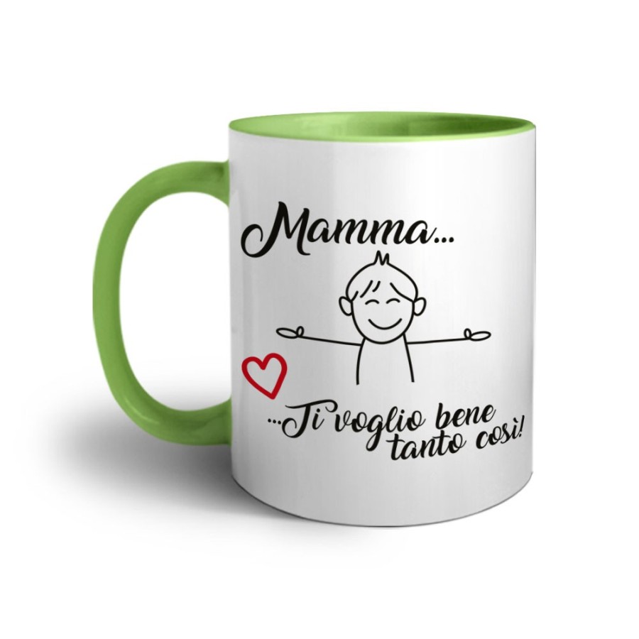 Tazza mamma ti voglio bene tanto così Per la mamma