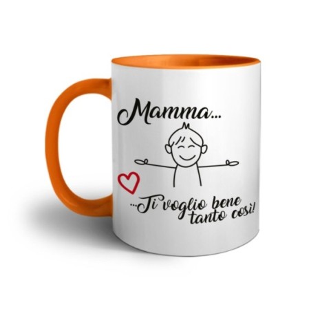 Tazza mamma ti voglio bene tanto così Per la mamma