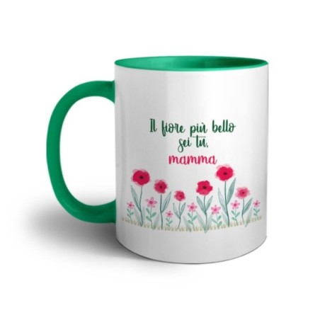 Tazza il fiore più bello sei tu mamma Per la mamma