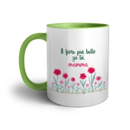 Tazza il fiore più bello sei tu mamma Per la mamma