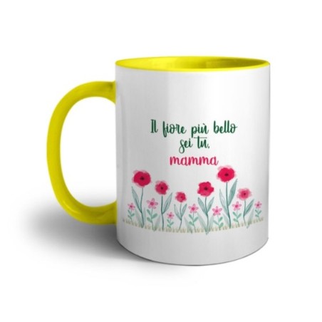 Tazza il fiore più bello sei tu mamma Per la mamma