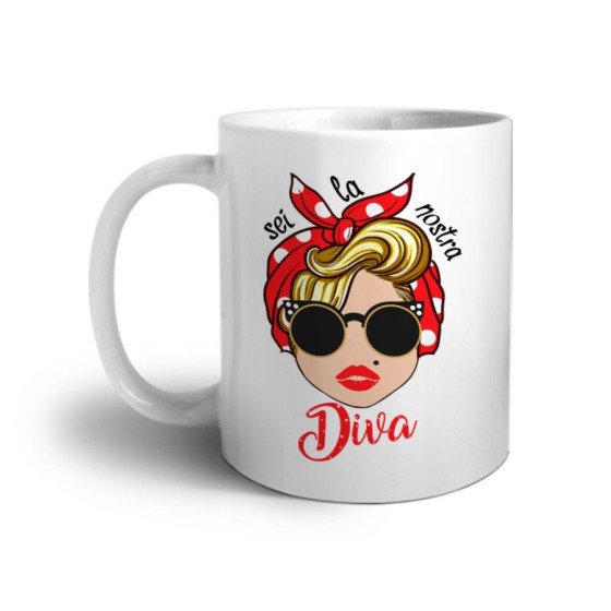 Tazza sei la nostra diva Per la mamma