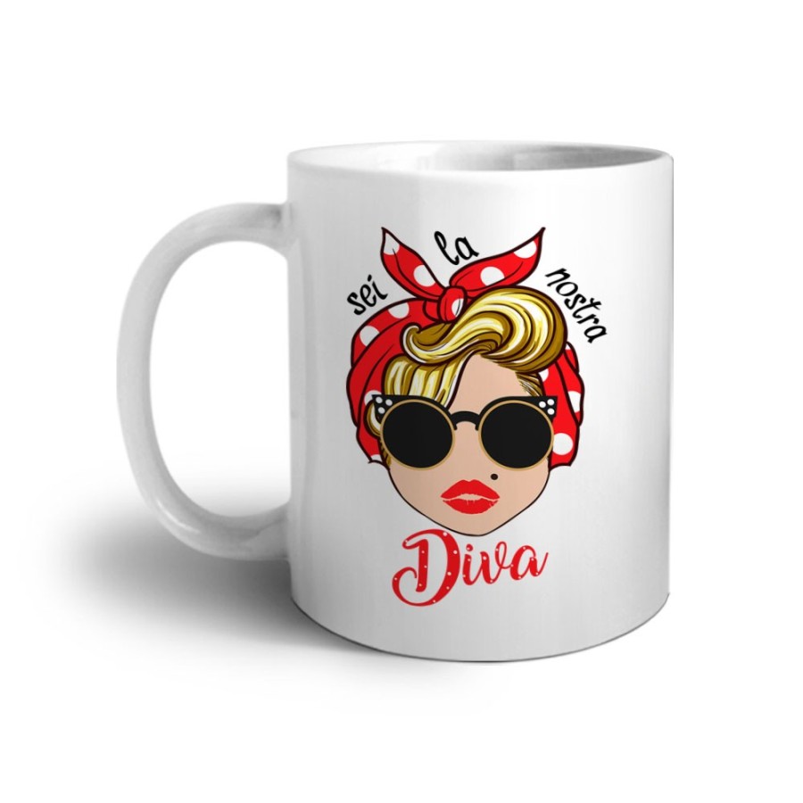 Tazza sei la nostra diva Per la mamma