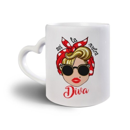 Tazza sei la nostra diva Per la mamma