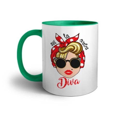 Tazza sei la nostra diva Per la mamma