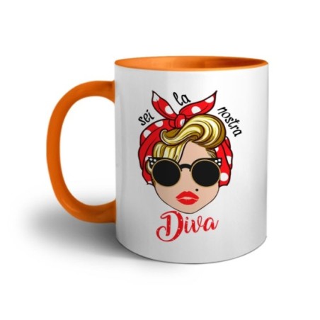 Tazza sei la nostra diva Per la mamma