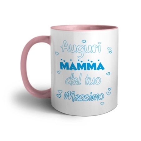 Tazza personalizzata con nome auguri mamma dalla tua dal tuo Per la mamma