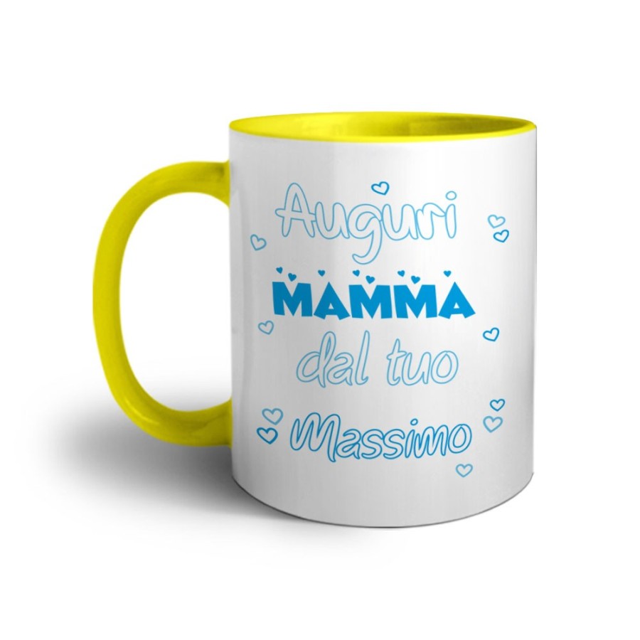 Tazza personalizzata con nome auguri mamma dalla tua dal tuo Per la mamma