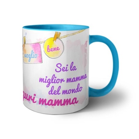 Tazza sei la miglior mamma del mondo auguri mamma Per la mamma