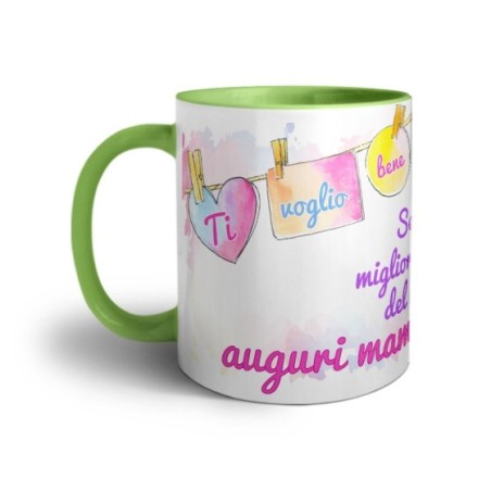 Tazza sei la miglior mamma del mondo auguri mamma Per la mamma