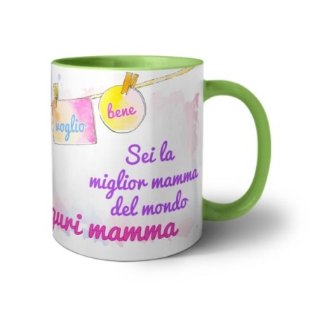 Tazza sei la miglior mamma del mondo auguri mamma Per la mamma