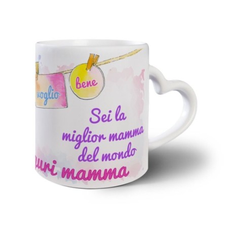 Tazza sei la miglior mamma del mondo auguri mamma Per la mamma