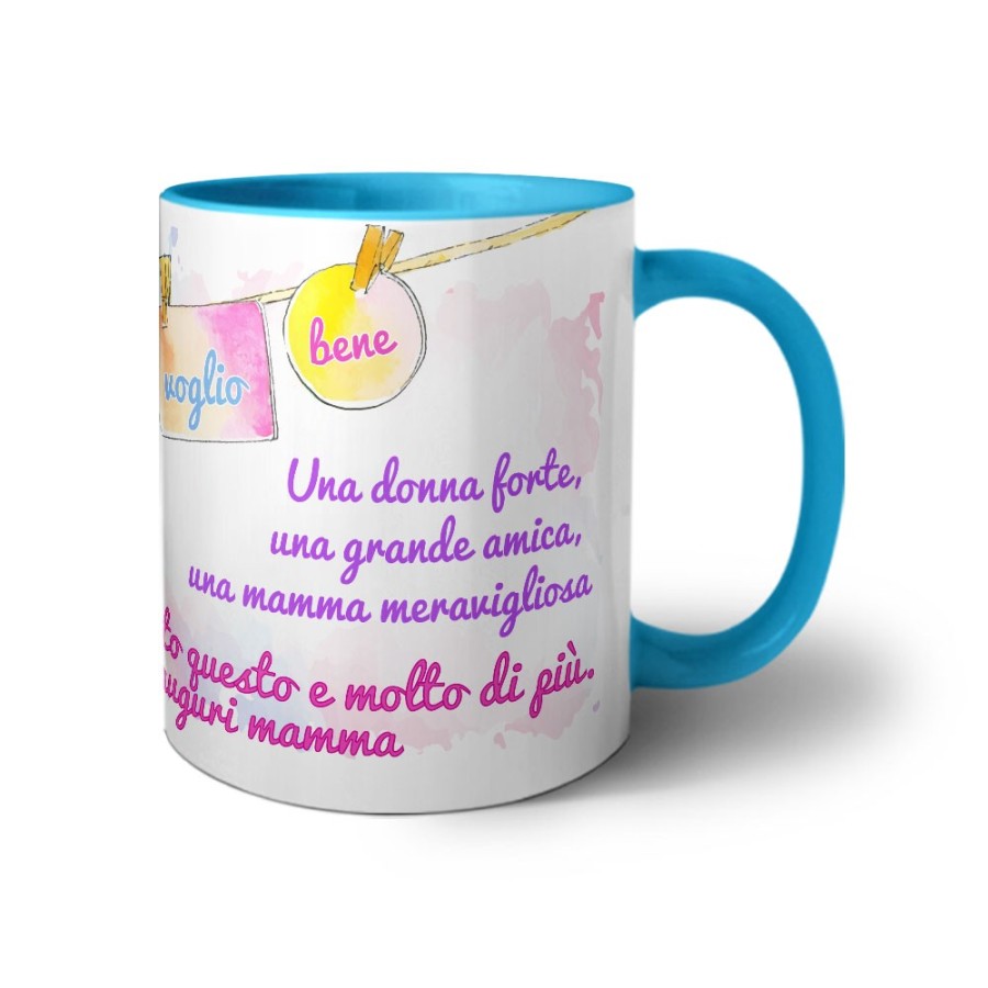 Tazza una donna forte una grande amica una mamma meravigliosa Per la mamma