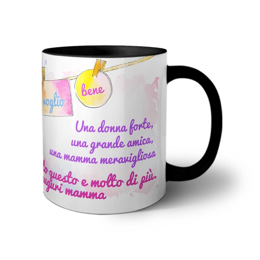 Tazza una donna forte una grande amica una mamma meravigliosa Per la mamma