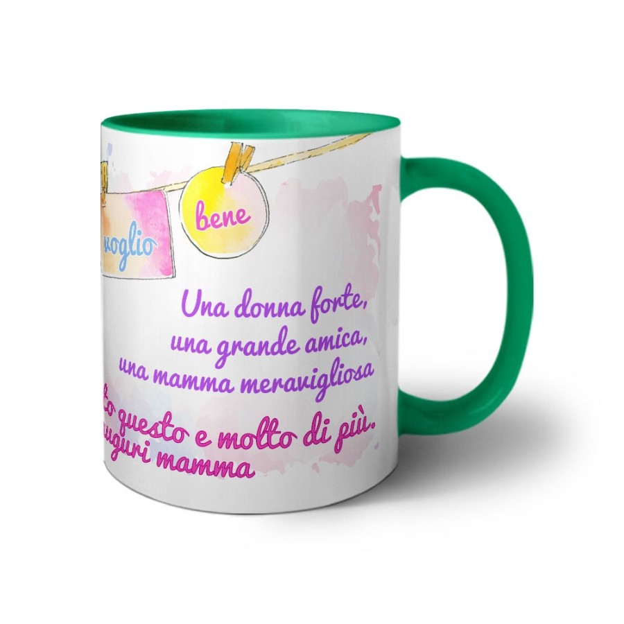 Tazza una donna forte una grande amica una mamma meravigliosa Per la mamma