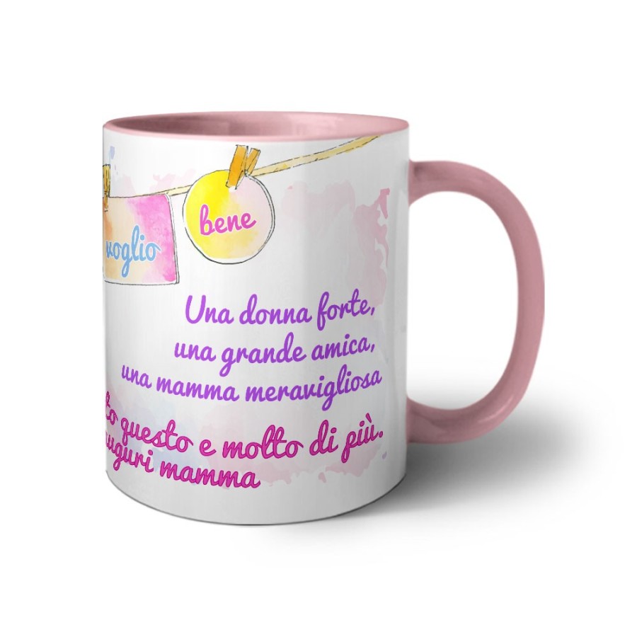 Tazza una donna forte una grande amica una mamma meravigliosa Per la mamma