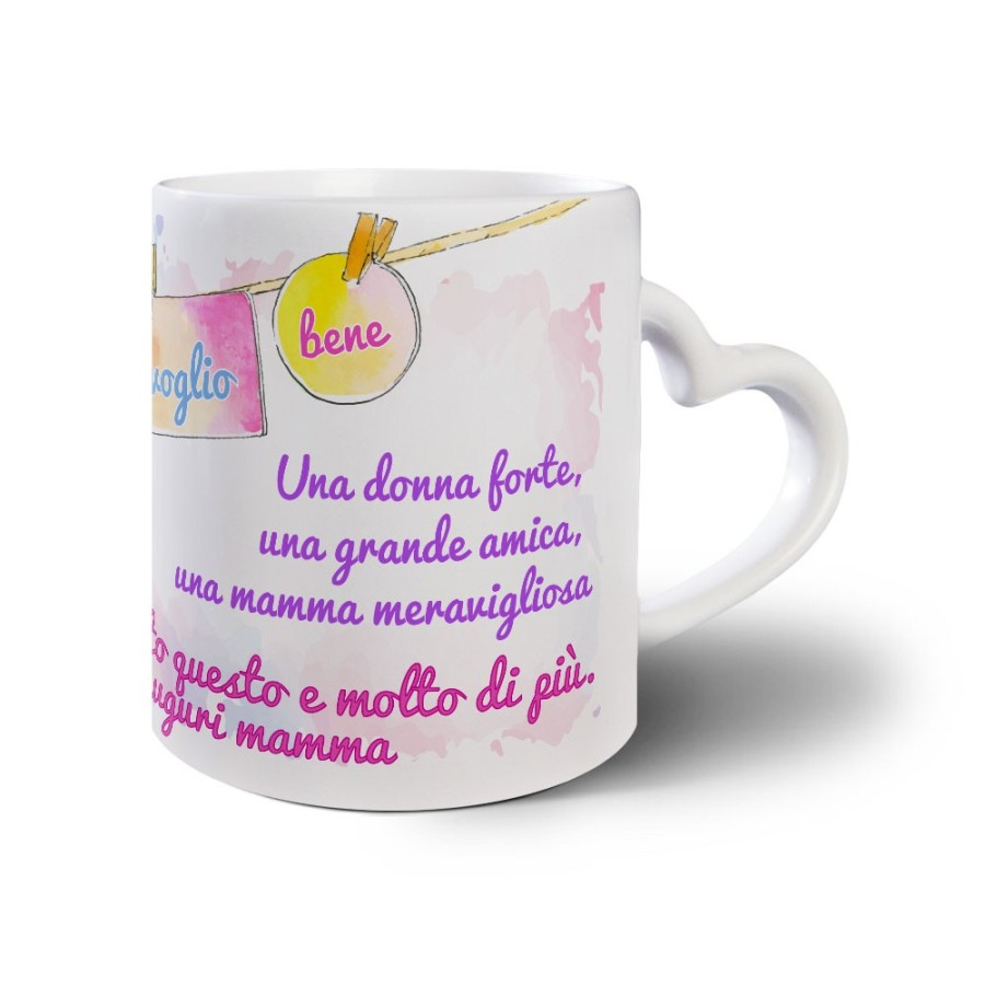 Tazza una donna forte una grande amica una mamma meravigliosa Per la mamma