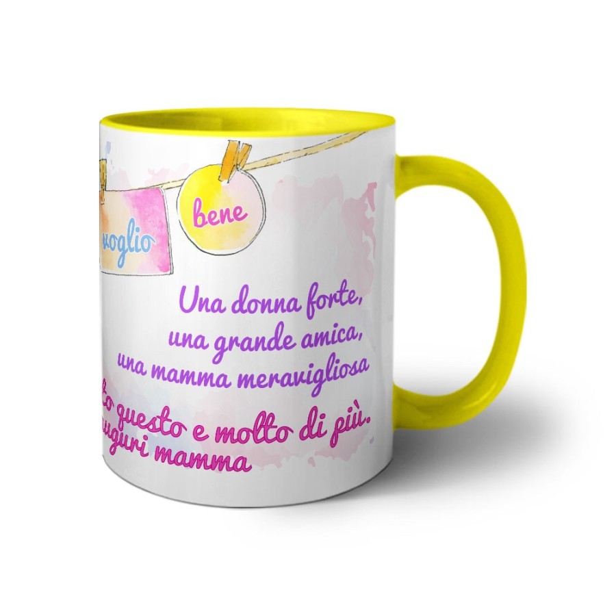 Tazza una donna forte una grande amica una mamma meravigliosa Per la mamma