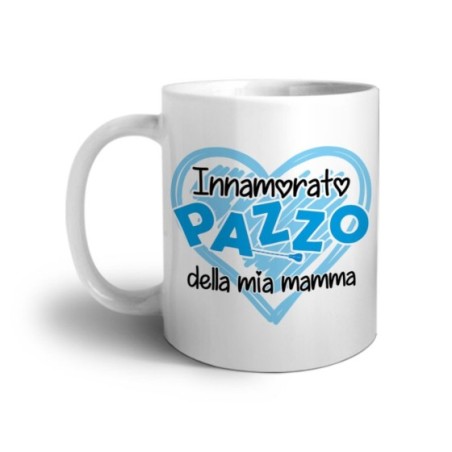 Tazza innamorato pazzo innamorata pazza della mia mamma
