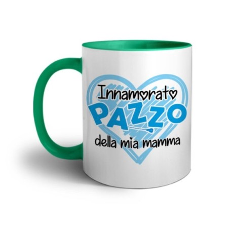 Tazza innamorato pazzo innamorata pazza della mia mamma Per la mamma