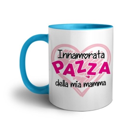 Tazza innamorato pazzo innamorata pazza della mia mamma Per la mamma