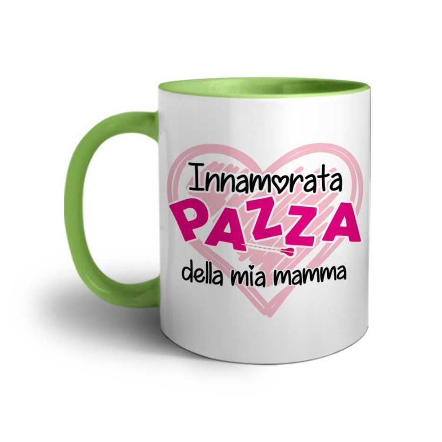 Tazza innamorato pazzo innamorata pazza della mia mamma Per la mamma