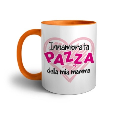 Tazza innamorato pazzo innamorata pazza della mia mamma Per la mamma