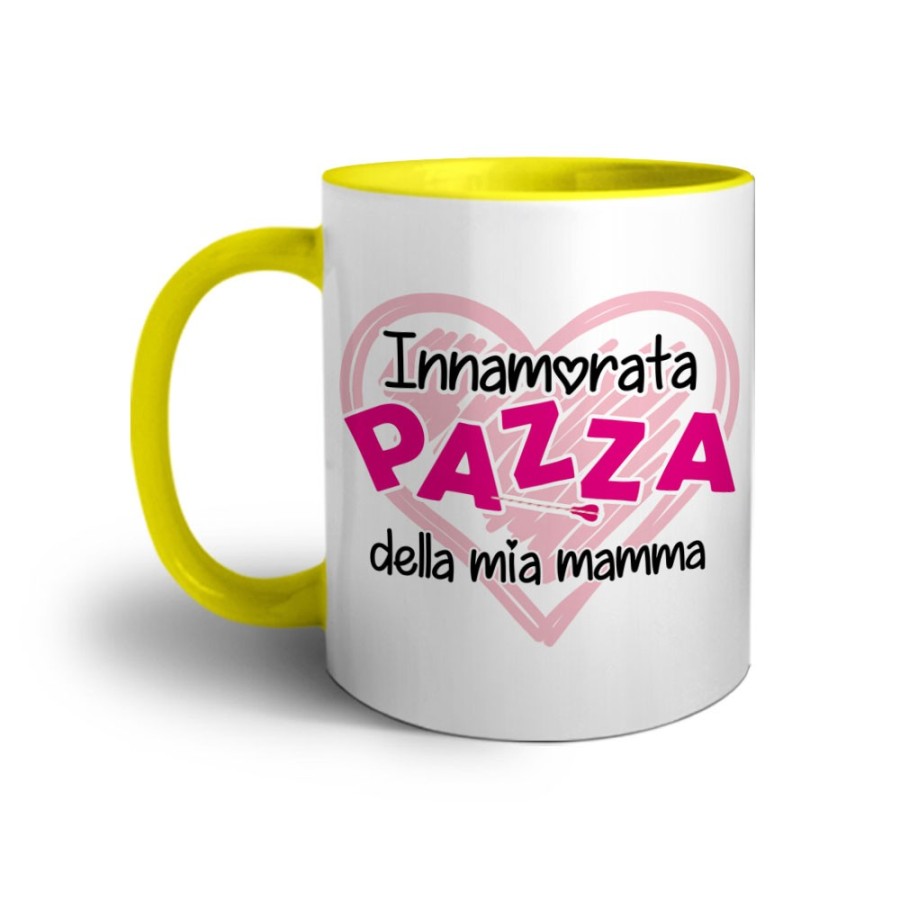 Tazza innamorato pazzo innamorata pazza della mia mamma Per la mamma