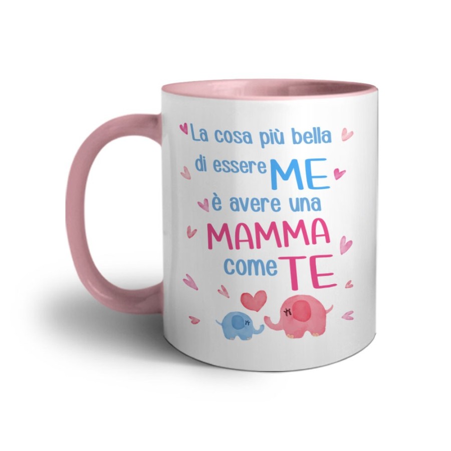 Tazza la cosa più bella di essere me è avere una mamma come te Per la mamma