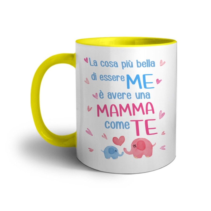 Tazza la cosa più bella di essere me è avere una mamma come te Per la mamma