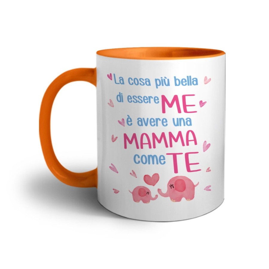 Tazza la cosa più bella di essere me è avere una mamma come te Per la mamma