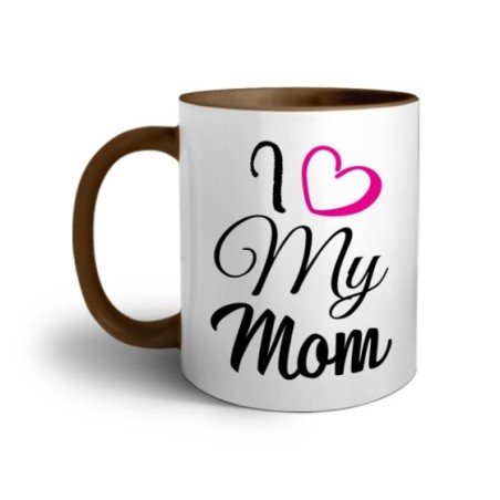 Tazza i love my mom Per la mamma