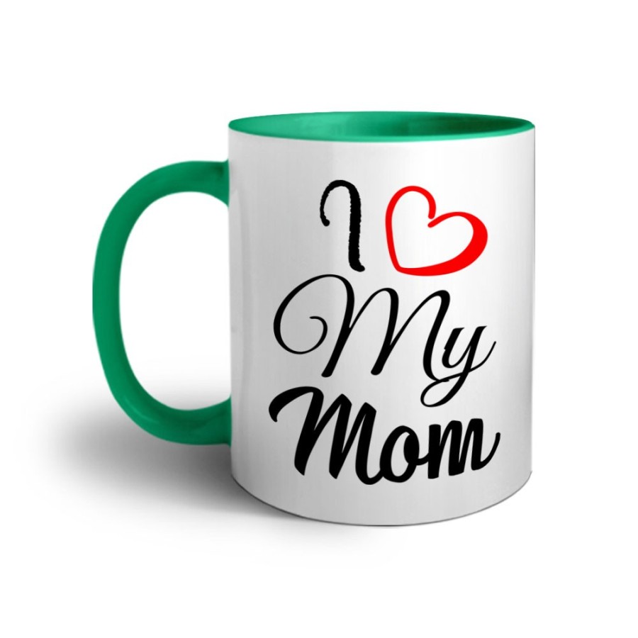 Tazza i love my mom Per la mamma