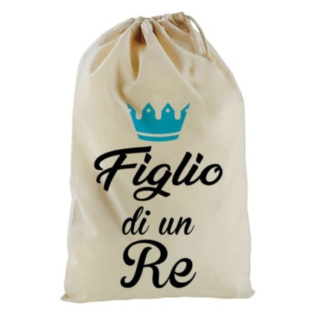Sacchetto nascita bimbo figlio di un re figlia di un re...