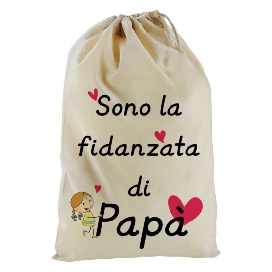 Sacchetto nascita bimba sono la fidanzata di papà Per il papà