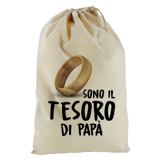 Sacchetto nascita bimbo sono il tesoro di papà Per il papà